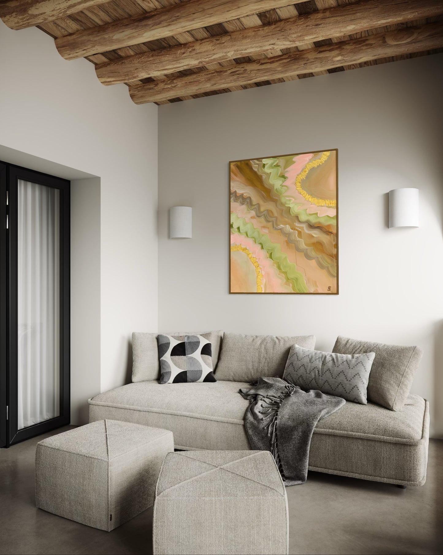 Twin Flame Fine Art Print Jade Fairbairn Art