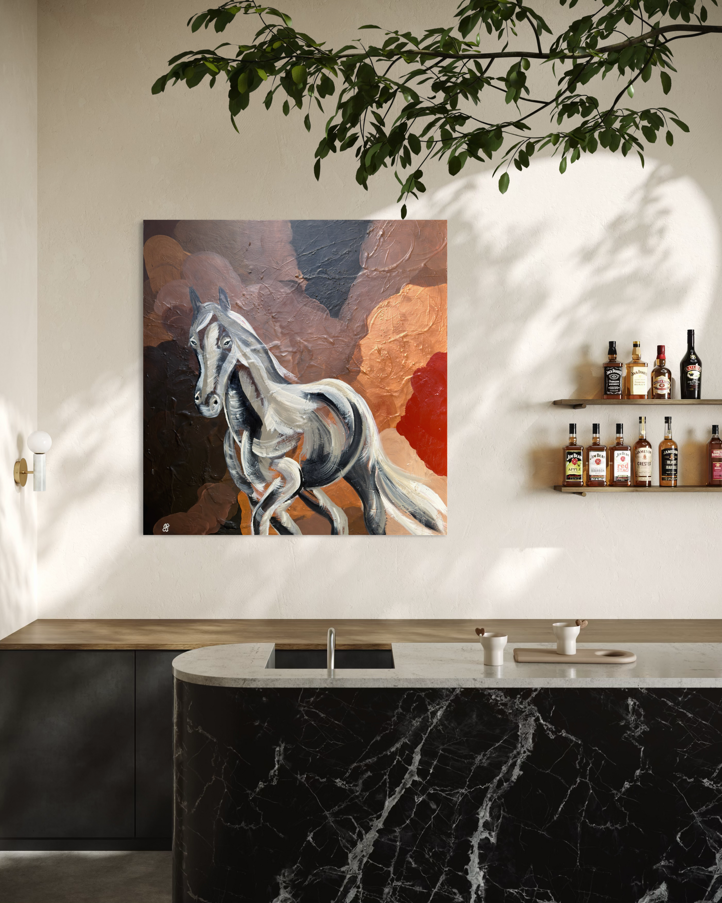 The Year of the Fire Horse | Fine Art Print Jade Fairbairn Art
