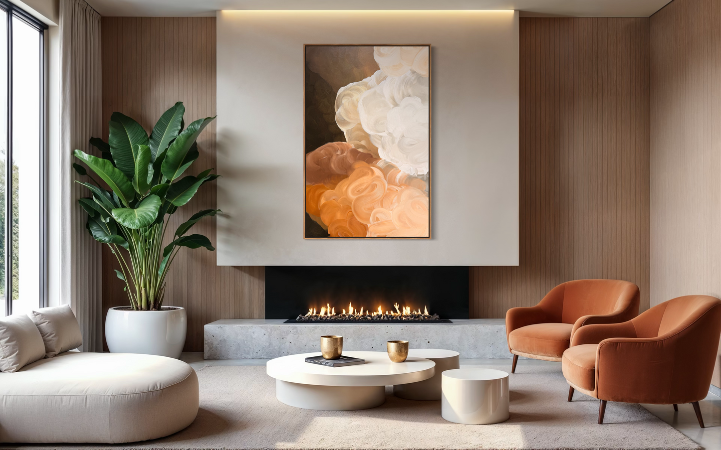 Jasper Abstract Art Print Jade Fairbairn Art