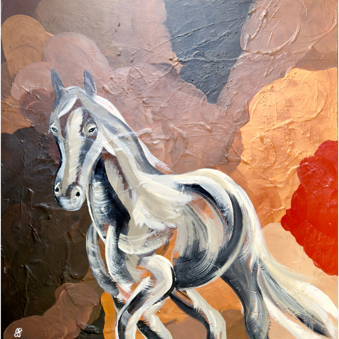 The Year of the Fire Horse | Fine Art Print Jade Fairbairn Art